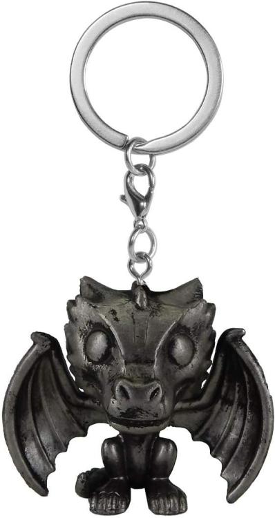 Funko Pop ! Keychain Pocket Game Of Thrones (Drogon Iron) Portachiavi Vinyl 4Cm