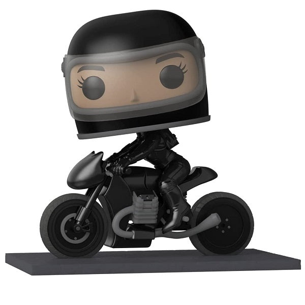 Funko Pop Dc Comics The Batman (2022) - (281) Selina On Motorcycle Vinyl Figure