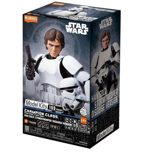 Blokees Star Wars - Champion Class 03 - Han Solo Disguise - Model Kit - Action Figure 75803
