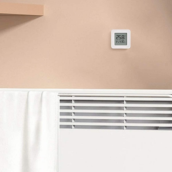 Xiaomi Sensore Smart Monitor Di Temperatura Ed Umidita' Bluetooth Lcd 1.5"Bianco