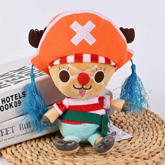 Peluche One Piece Chopper X Buggy 20 Cm Pupazzo Op Plush Sakami Merchandise