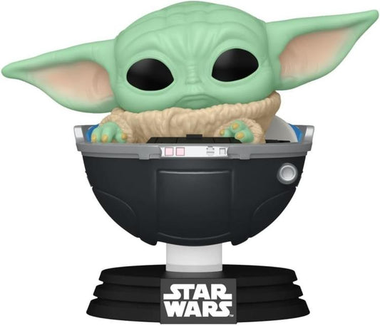Funko Pop! Star Wars The Mandalorian (664) - Grogu Child Baby Yoda Vinyl Figure