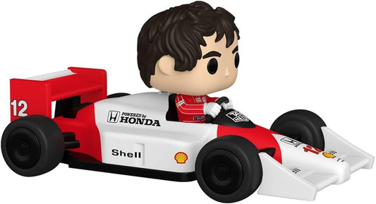 Funko Pop ! Riders - Super Deluxe: McLaren (12) Ayrton Senna 25cm
