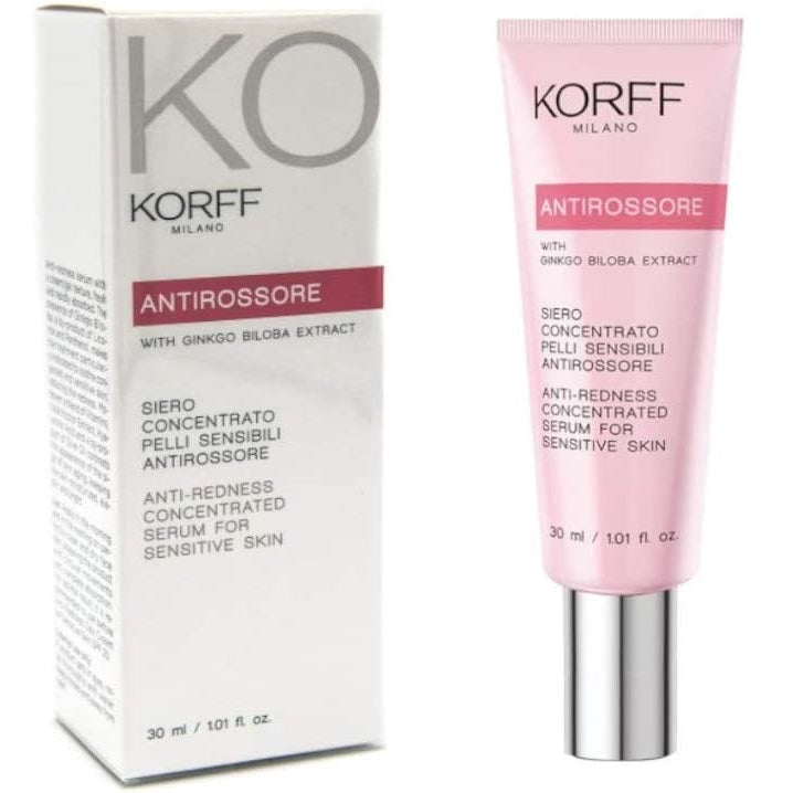 Korff Antirossore Siero Crema Gel-Fresca Concentrato Pelli Sensibili 30Ml