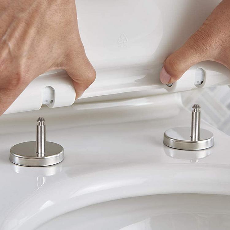 CERNIERE PER WC SUPPORTI COPRIWATER UNIVERSALI CHIUSURA SOFT AMMORTIZZATA 79573