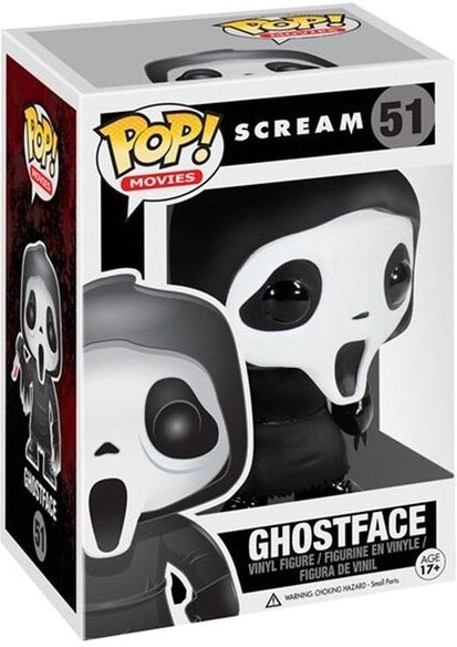 Funko Pop ! Movies Scream - (51) Ghostface Vinyl Figure 9Cm Film Horror
