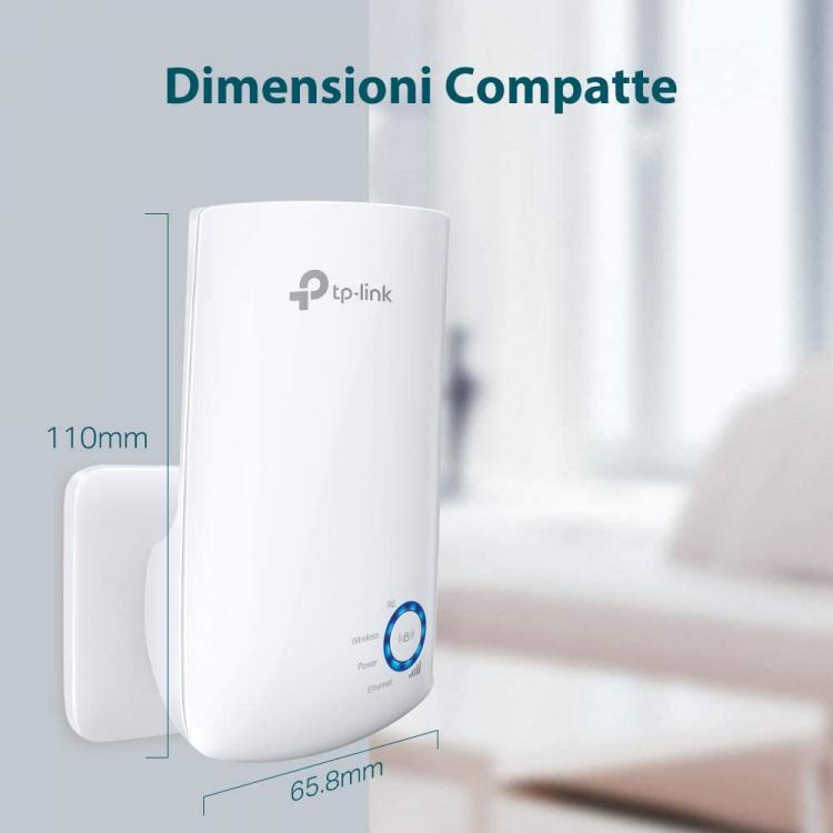 Tp-Link Ripetitore Extender Wireless Tl-Wa854Re Presa Wifi E Access Point Ps4