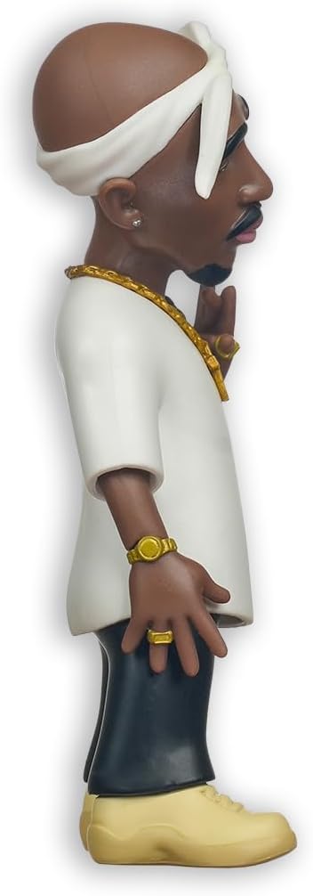 Minix Rap (Music 114) Tupac Shakur W/ Bandana Figure 2Pac 10cm