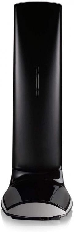 BRONDI LEMURE NERO TELEFONO CORDLESS PORTATILE CON VIVAVOCE SVEGLIA LED TOUCH