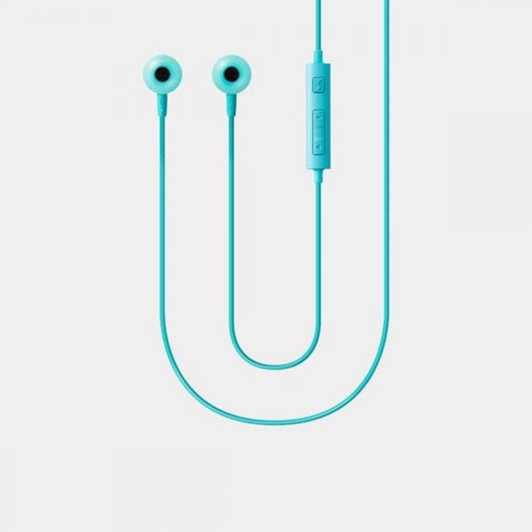Samsung Auricolari In-Ear Eo-Hs1303 Begww Tasti Funzione Blu Cuffie Cellulare
