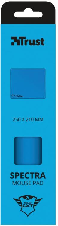 Trust Tappetino Pad Per Mouse Gaming Gxt 752-Sb Spectra Antiscivolo Blu 22382