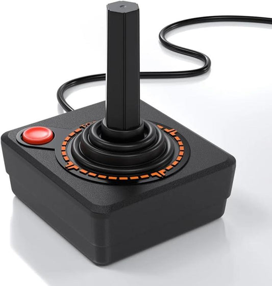 Atari Retro Games Joystick Controller Usb Cx40+ Compatibile con 2600 e 7800