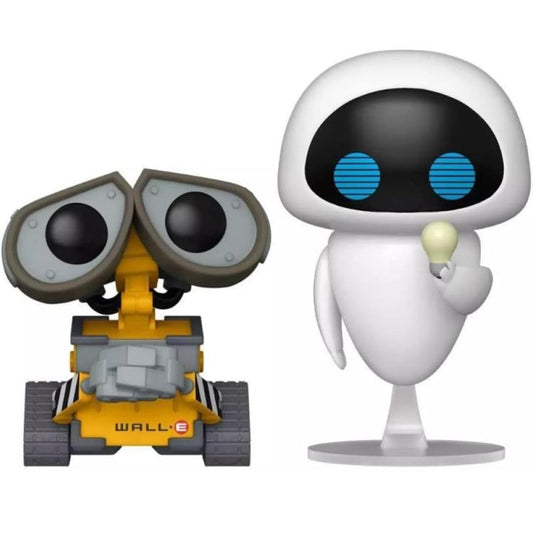 Funko Pop ! Disney Pixar - Wall-E 2 Pack Wall-E & Eve Vinyl Figure 9Cm Statuette