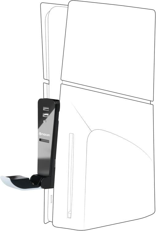 Nacon Hub Ricarica Multipla Base Ricarica Dualsense Playstation 5 Controller Ps5