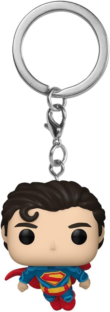 Funko Pop Pocket Keychain Superman 2025 (Superman) Key Portachiavi