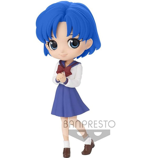 BANPRESTO Q POSKET SAILOR MOON - AMI MIZUNO VERSIONE A FIGURE PRETTY GUARDIAN