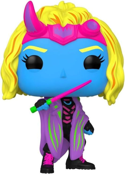 Funko Pop ! Marvel Studios Loki Blacklight (988) Sylvie Statua Vinyl Figure 9Cm