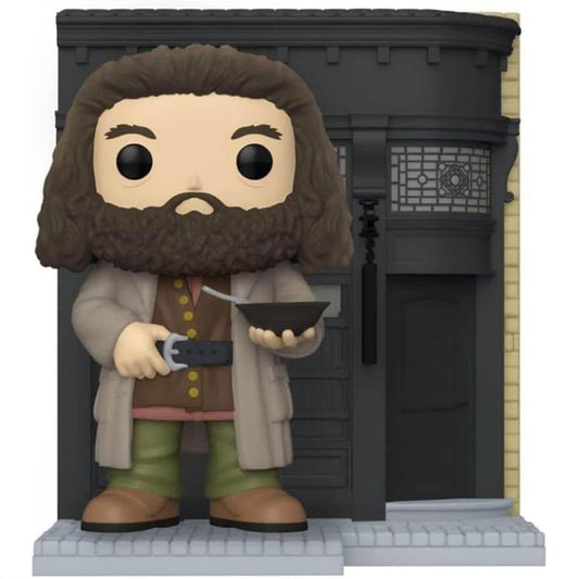 Funko Pop ! Movie Moments Deluxe - (141) Rebeus Hagrid With The Leaky Cauldron