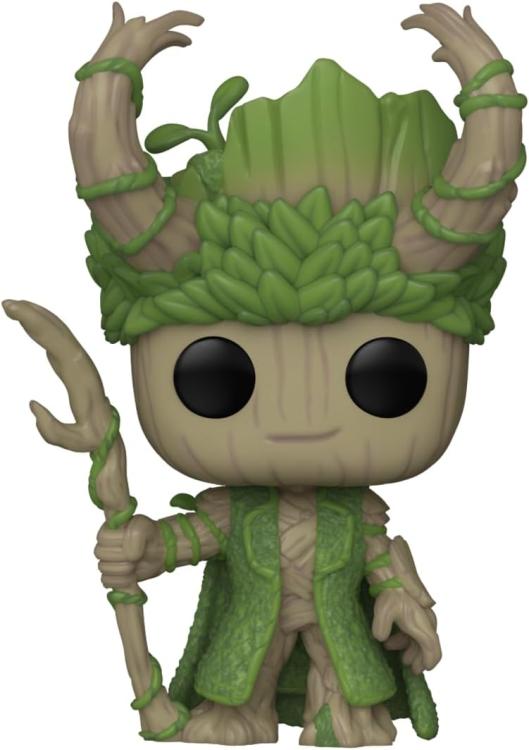 Funko Pop ! Marvel Wag - Loki We Are Groot - (1394) Statuetta Vinyl Figure 9Cm