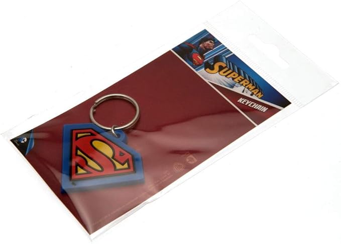 Pyramid Portachiavi Superman (Modello Rk38139C) Keychain In Gomma
