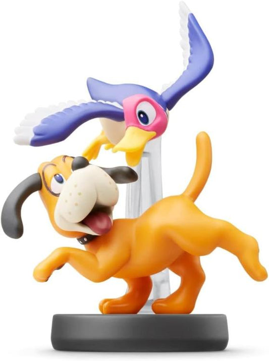 AMIIBO NINTENDO SUPER SMASH BROS COLLECTION - DUO DUCK HUNT NO.47 FIGURE 9CM