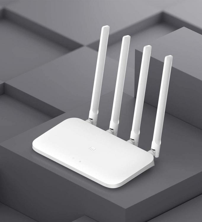 Xiaomi Mi Router 4C Dvb4231Gl Wifi 2.4Ghz / Ethernet 4 Antenne 300Mbps Porte Lan