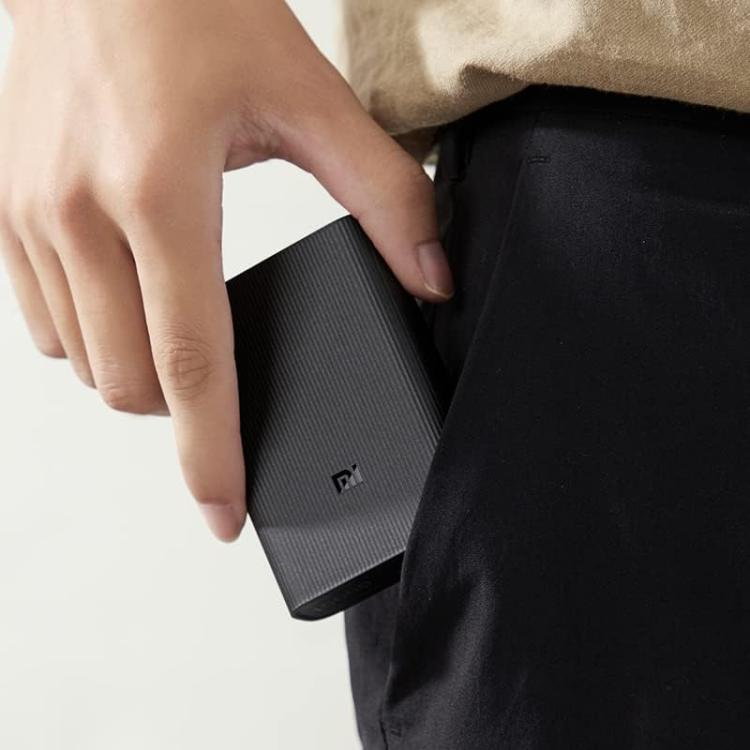 Xiaomi Mi Power Bank 3 Ultracompact Universale Ricarica Smartphone Cellulare Usb