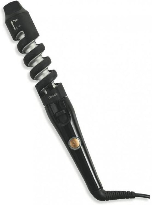 Kooper Piastra Arricciacapelli Ceramica 40W Riscaldamento Rapido Boccoli Ricci