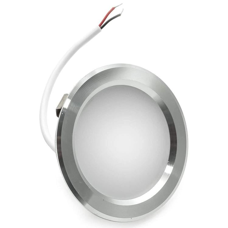 Faretto Led Rotondo Slim 3W 240Lm Da Incasso Opaco Luce Bianca Fredda Un-P60Af