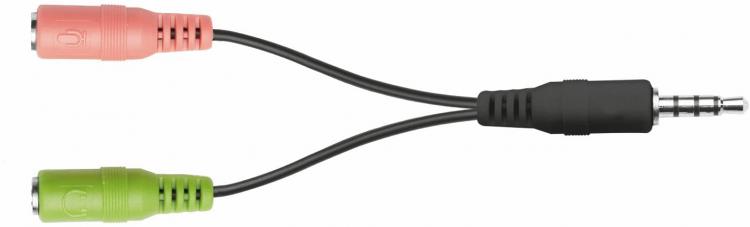 Microfono Trust Primo Desk Pc Laptop Microfono Regolabile Cablato Jack 3,5Mm