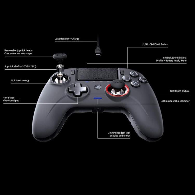 Nacon Revolution Unlimited Pro Controller Ps4 Pad Wireless Limted Playstation 4