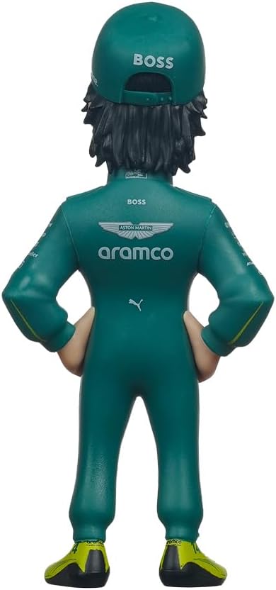Minix F1 (Sports 107) Fernando Alonso Formula 1 Aston Martin Figure 11cm