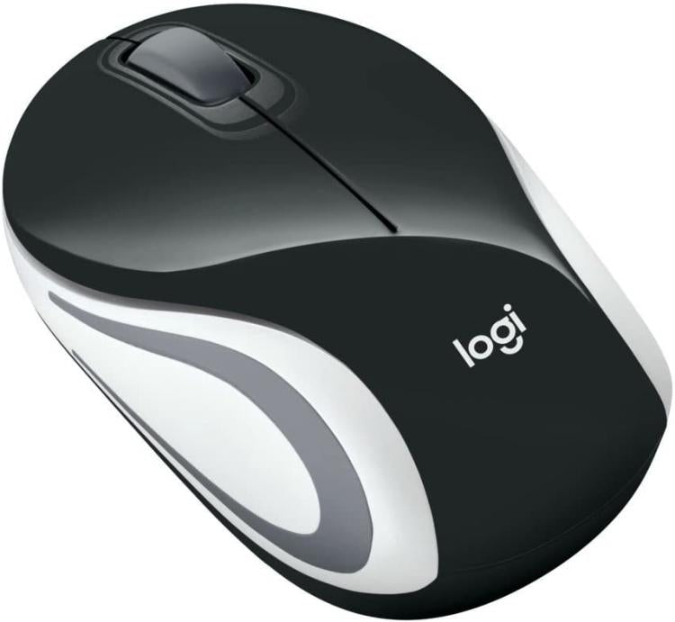 Logitech Mouse Ottico Wireless M187 Nero 3 Pulsanti Ambidestro Pc Mac Laptop