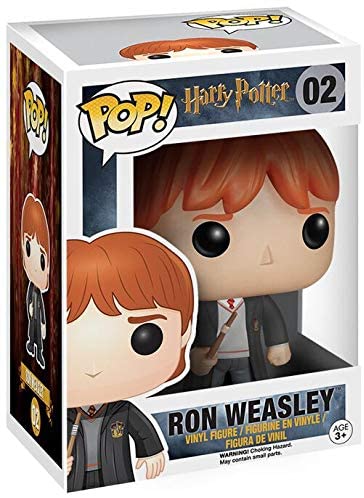 Funko Pop ! Harry Potter - (02) Ron Weasley Vinyl Figure Movie Hogwarts 9Cm