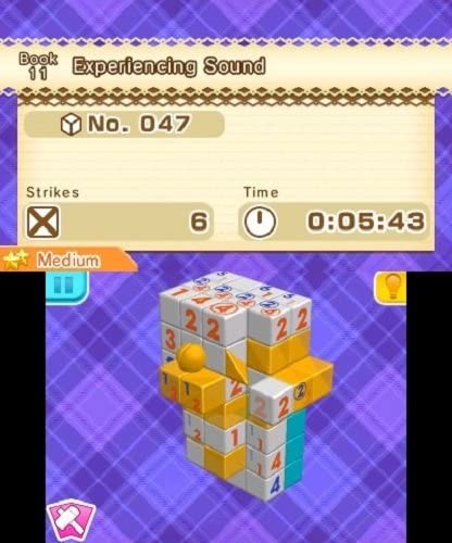 Picross 3D Round 2 Videogioco Nintendo 3Ds 2Ds Gioco Nuovo Sigillato Puzzle