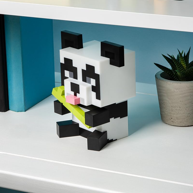 Paladone Lampada Minecraft Panda - Lampada Luce Led Notturna A Batterie Aaa