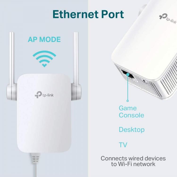 Tp-Link Range Extender 300Mbps Ripetitore Di Segnale Wifi Wireless Tl-Wa855Re