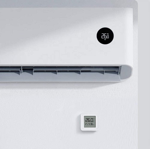 Xiaomi Sensore Smart Monitor Di Temperatura Ed Umidita' Bluetooth Lcd 1.5"Bianco