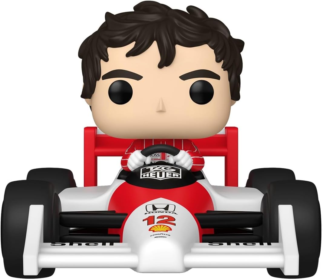 Funko Pop ! Riders - Super Deluxe: McLaren (12) Ayrton Senna 25cm