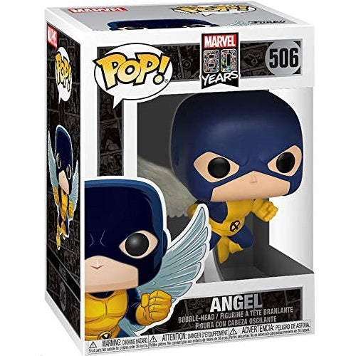 Funko Pop Marvel 80Years 506 Angel Vinyl Figure Warren Worthington Iii Statua
