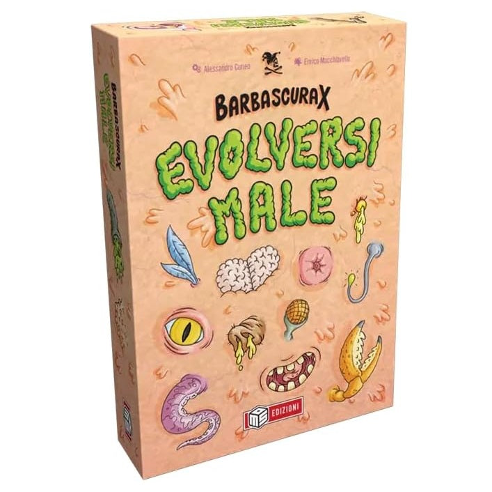 BARBASCURA X - EVOLVERSI MALE GIOCO DI CARTE MS EDIZIONI ITALIANO GIOCHI SOCIETA