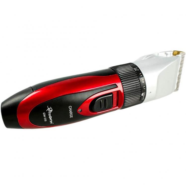 Gemei Rasoio Taglia Capelli Elettrico Regola Barba Ricaricabile 2 Batterie Gm550