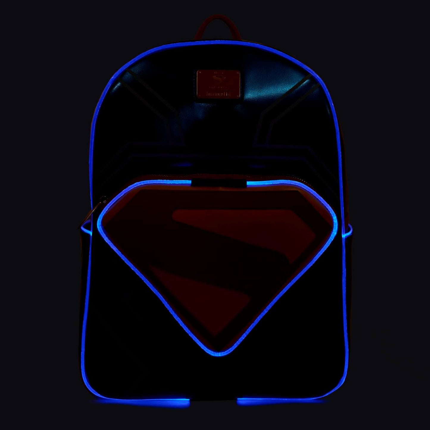 Funko Loungefly Warner Bros - Zainetto DC Superman Glow Full-Size Backpack