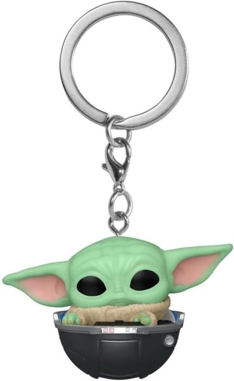 Funko Pop ! Keychain Pocket Star Wars The Mandolarian (Grogu) Portachiavi