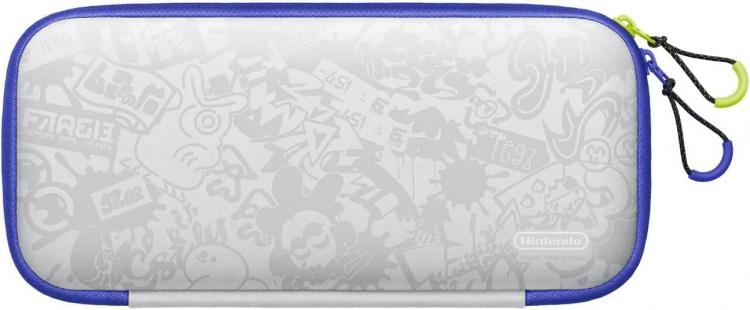 Nintendo Switch Splatoon 3 Kit Custodia + Pellicola Limited Edition Cover Oled