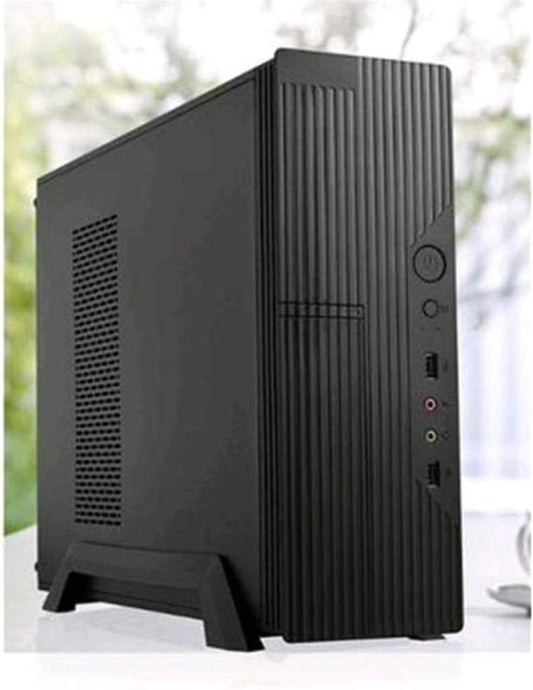 Tecno Pc Case Slim Alimentatore 500W Micro Atx Usb 2.0 3.0 Nero Tc-S3 Nero Box