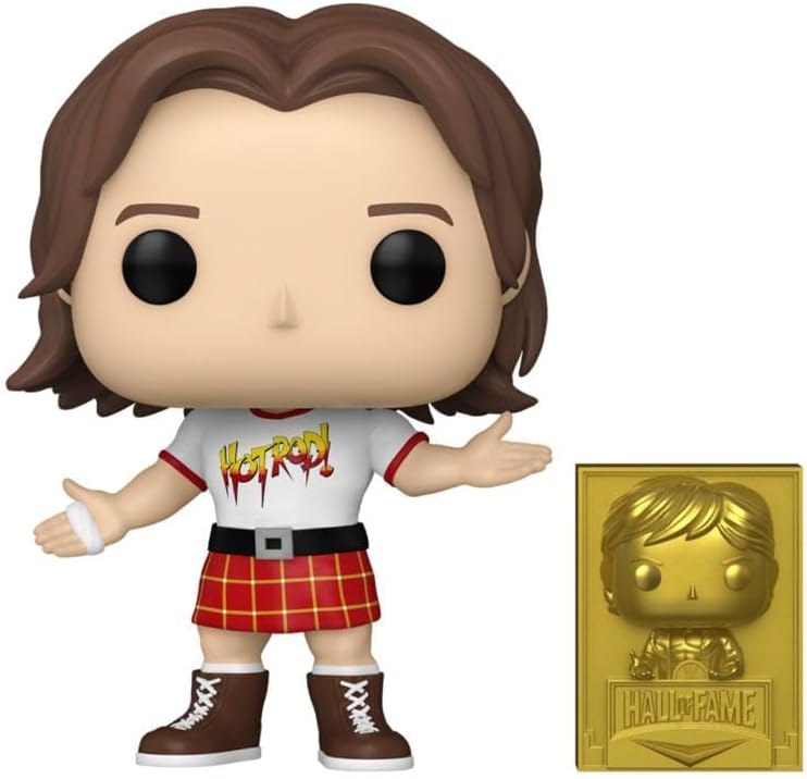 Funko Pop ! Wwe -Hall Of Fame (178) "Rowdy" Roddy Piper Vinyl Figure 9Cm