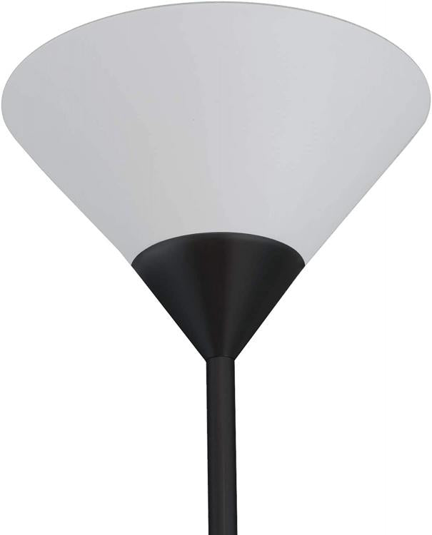 Lampada Piantana Led Da Terra 2 Luci E27 Braccio Flessibile Lettura Divano D23-N