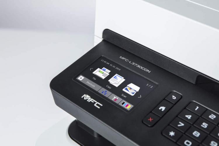 BROTHER STAMPANTE MULTIFUNZIONE LED COLORI TOUCH FAX LAN USB MFC-L3730CDN