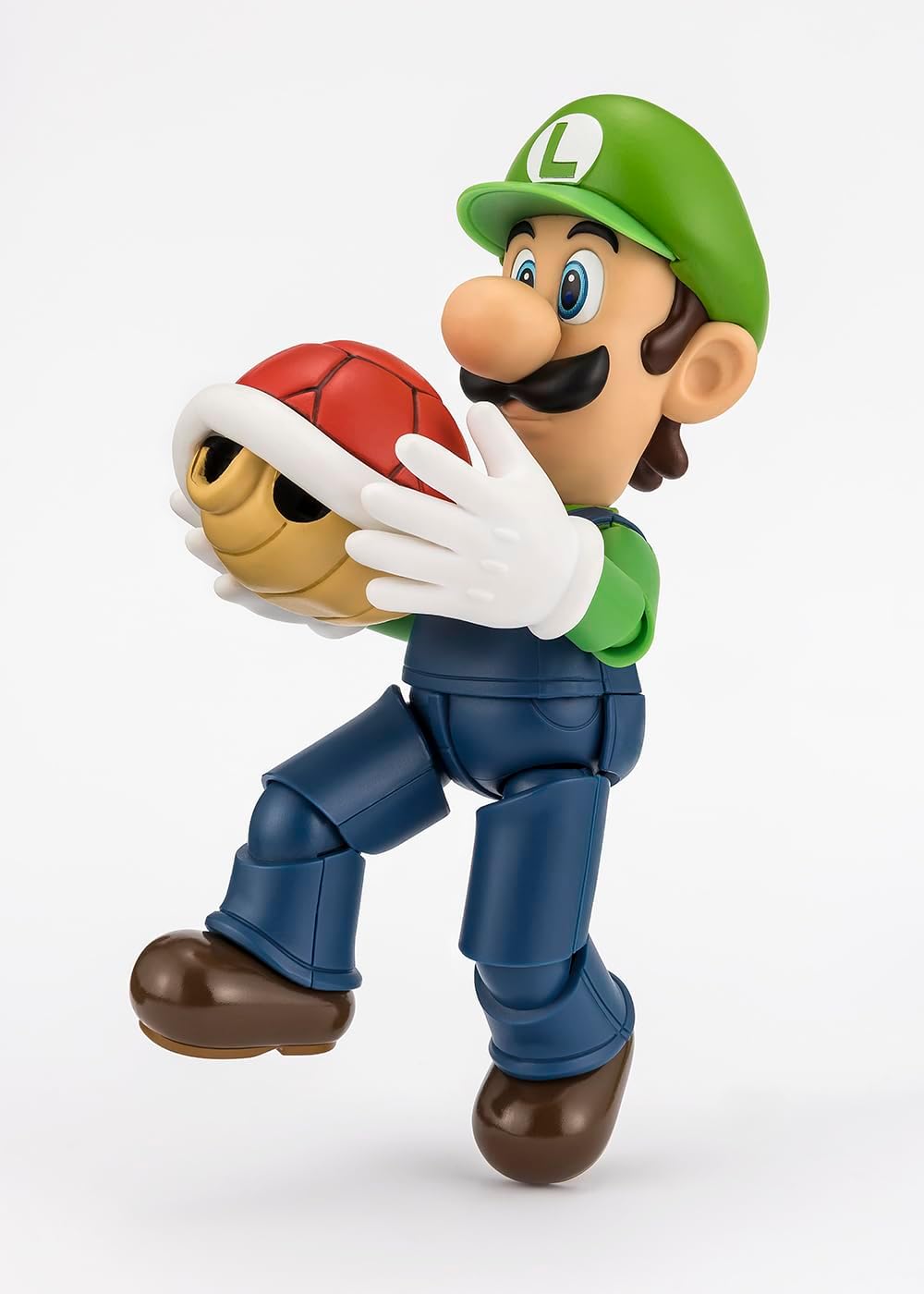 Bandai Namco S.H. Figuarts: Luigi (Super Mario) - Figure Articolata 16cm Tamashi Nations